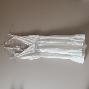 White lace dress